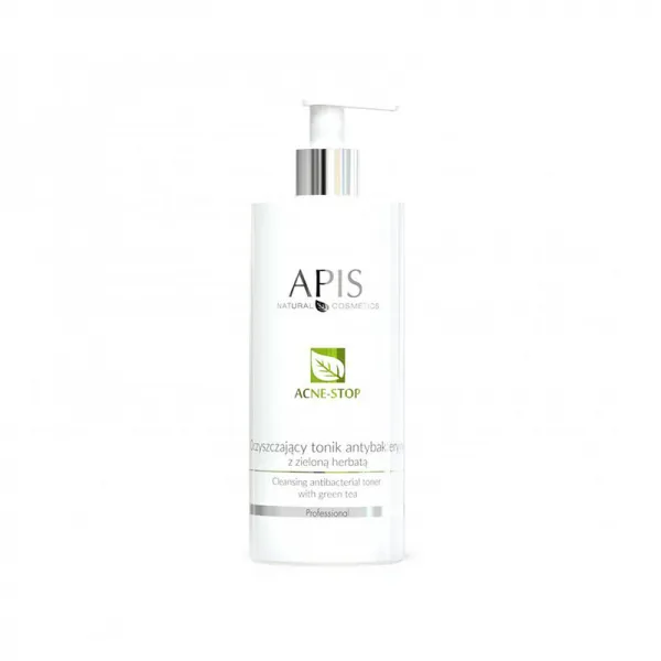 APIS Acne-Stop oczyszczający tonik antybakt. z zieloną herbatą 500ml