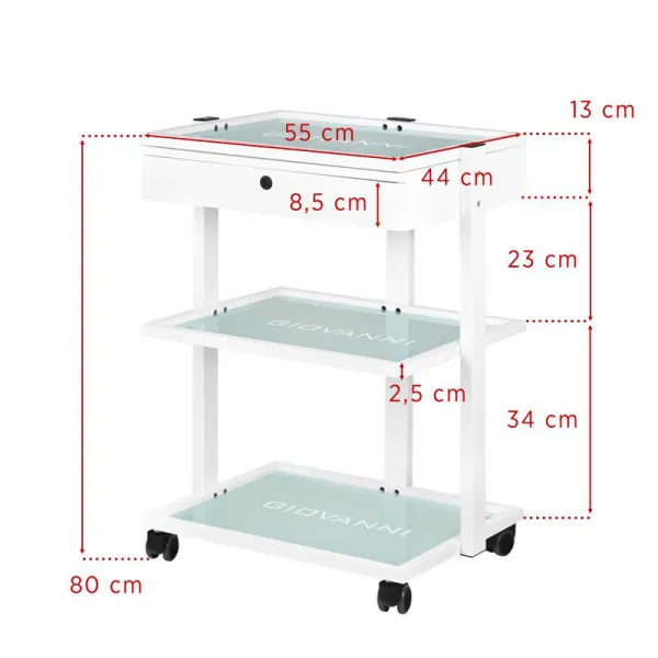 STOLIK KOSMETYCZNY TYP 1040A GIOVANNI