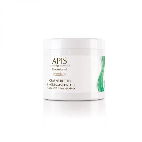 APIS Oriental SPA czarne błoto do ciała +algi Spirulina Maxima 500g