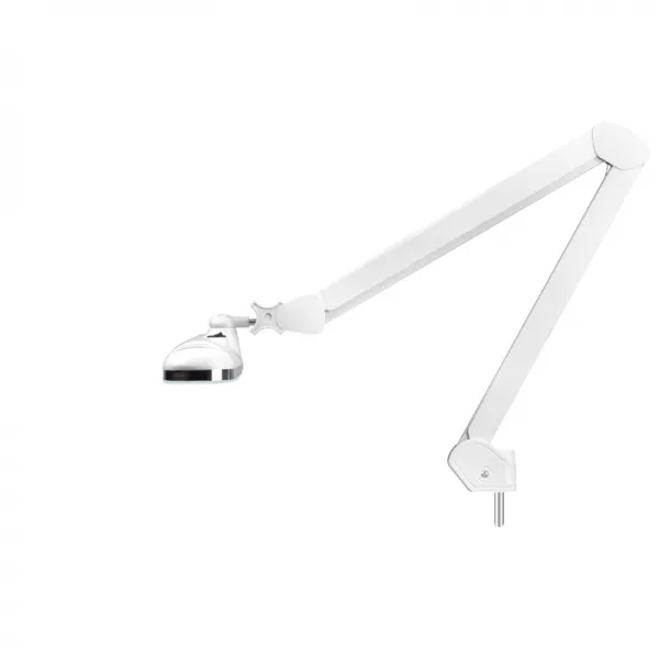 LAMPA WARSZTATOWA LED ELEGANTE 801-TL Z PODSTAWKĄ REG. NATĘŻENIE I BARWA ŚWIATŁA WHITE