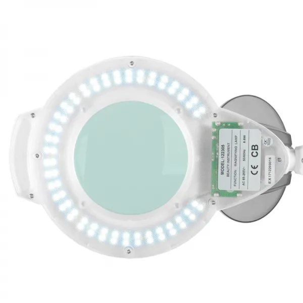 LAMPA LUPA LED AZZURRO H6001L - 5 i 8 DIOPTRII DO BLATU