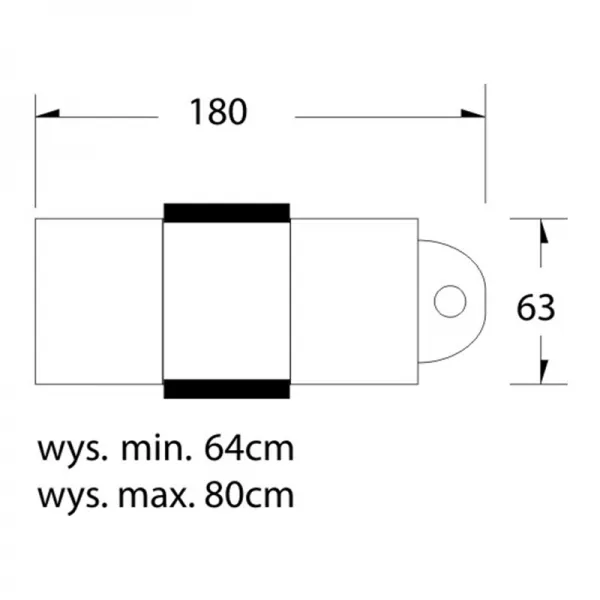 FOTEL KOSMETYCZNY HYD. BASIC 210 BIAŁY