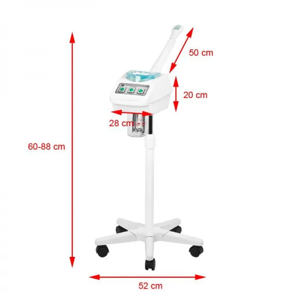 FOTEL KOSMETYCZNY ELEKTR. ECLIPSE 3 SILN. BIAŁY + WAPOZON 2103 GRATIS