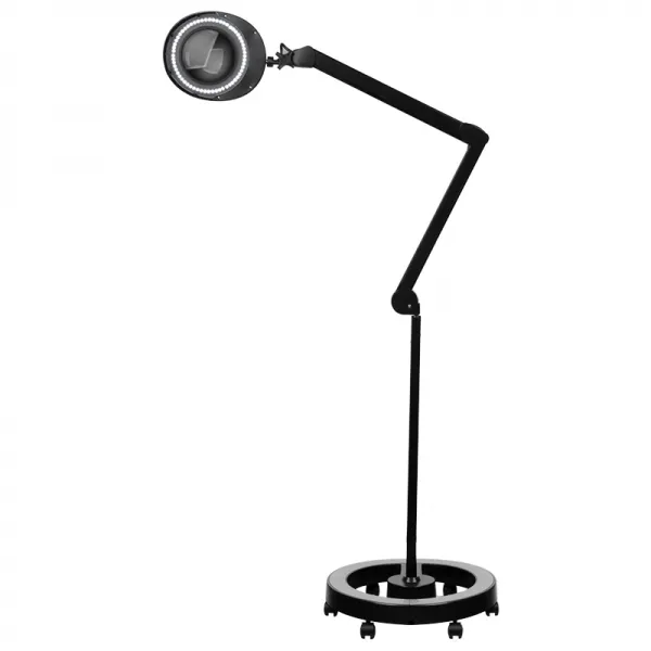 LAMPA LUPA ELEGANTE 6025 60 LED SMD 5D BLACK ZE STATYWEM