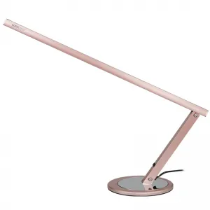 LAMPA NA BIURKO SLIM LED RÓŻOWE ZŁOTO