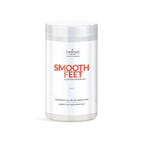 FARMONA SMOOTH FEET Grejfrutowa sól do kapieli stóp 1500g