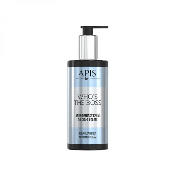 APIS Who's the Boss Energizujący krem do ciała i dłoni, 300ml