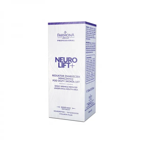 FARMONA NEUROLIFT+ Reduktor zmarszczek mimicznych pod oczy i wokół ust na dzień i na noc 30ml