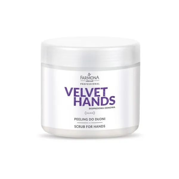 FARMONA VELVET HANDS Peeling do dłoni 550g