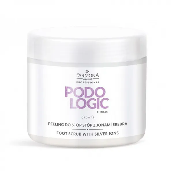 FARMONA PODOLOGIC FITNESS Peeling do stóp z jonami srebra 690g