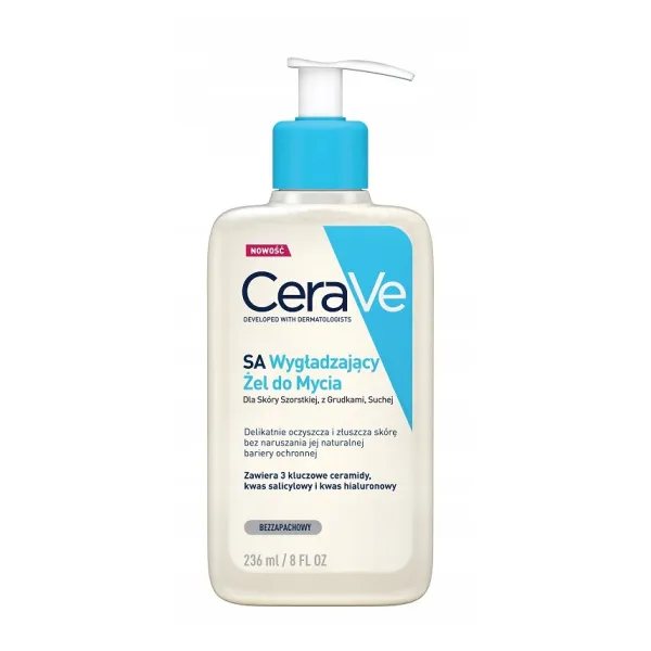 Cerave SA żel wygładzający do mycia 236ml