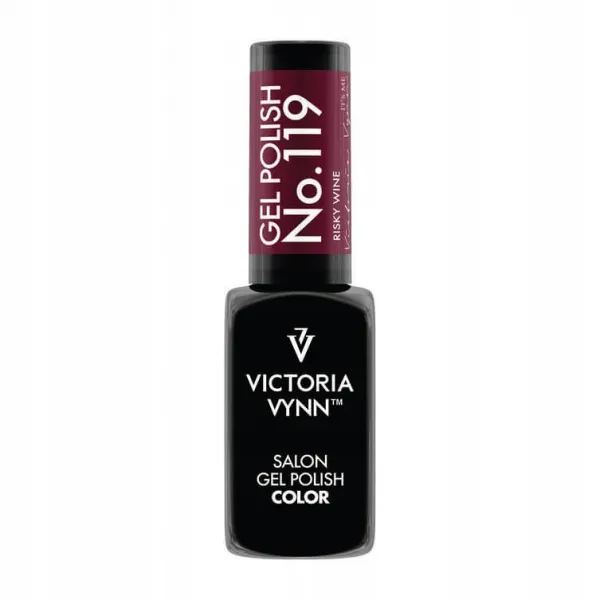 Victoria Vynn lakier hybrydowy Nr 119 Risky Wine 8 ml