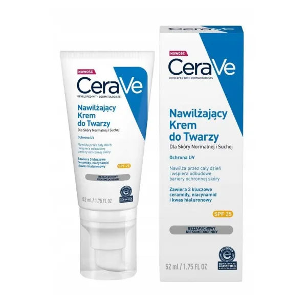 Cerave nawilżający krem do twarzy SPF25