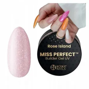 Żel Boska Nails Miss Perfect rose island 15ml