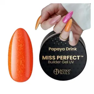 Żel Boska Nails Miss Perfect papaya drink 15ml