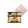 Makear Gel&Go Builder Gel Glitter Beige 15 ml