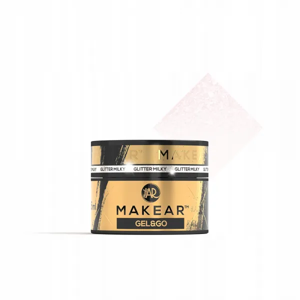 Makear Gel&Go Gel Glitter Milky 20 15 ml