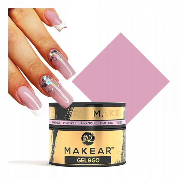 Makear Gel&Go Builder Gel Pink Soul 15 ml