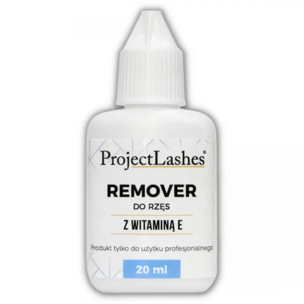 Project Lashes Remover Do Rzęs z Witaminą E 20 ml
