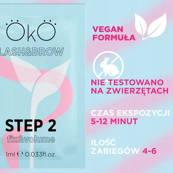 Oko Żel do Laminacji i Liftingu Step 2 Fix&Volume 5 Saszetek