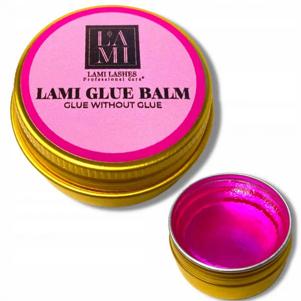 Lami Lashes Glue Balm Klej Bez Kleju Peach 20 ml