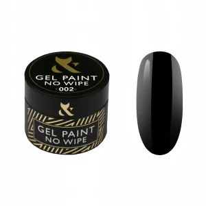 Fox Gel Paint Czarny No Wipe 002 5 ml