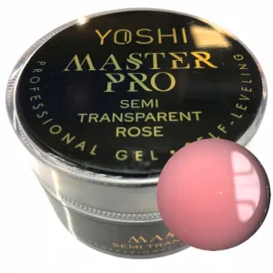 YOSHI Master PRO Gel SEMI TRANSPARENT ROSE 50 ML