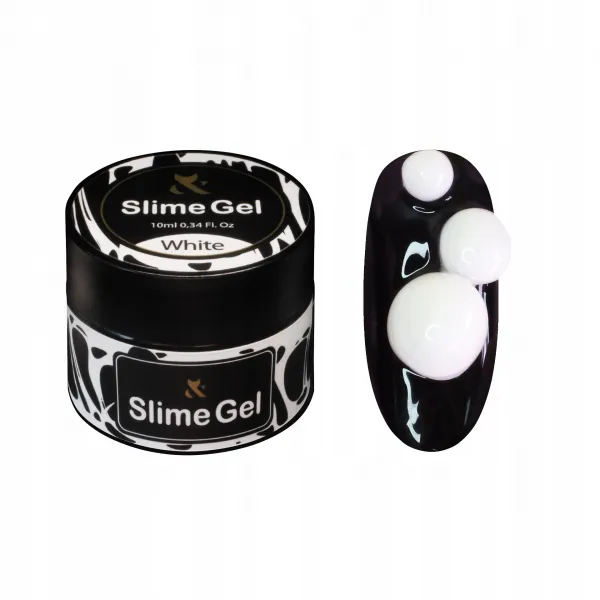 Fox Slime Gel Twardy Do 3D Designu White 10 ml