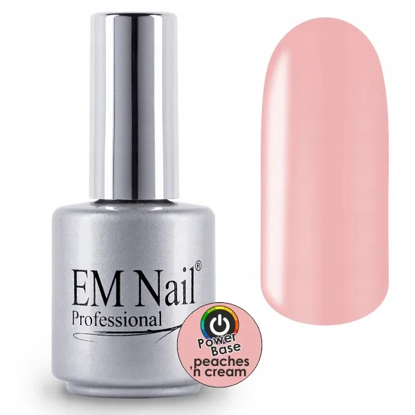 .EM Nail Modelująca Baza Peaches n Cream 15 ml