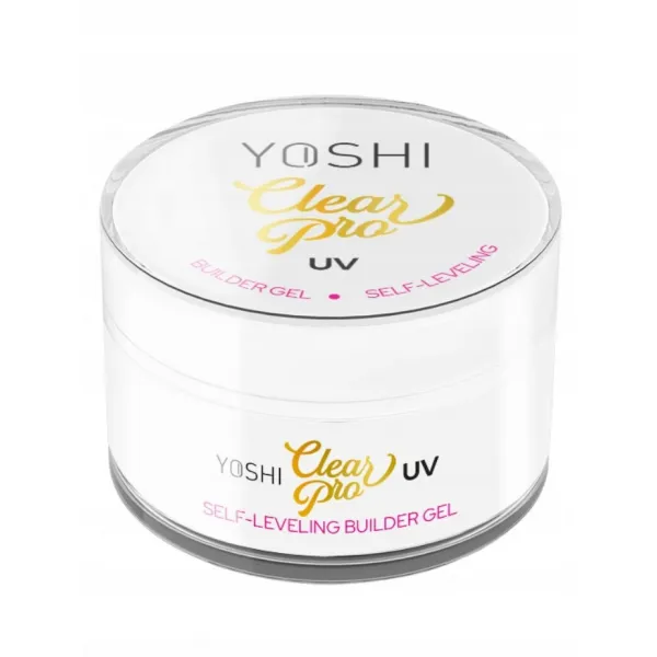 Yoshi Builder Gel Self Leveling uv/led Clear Pro 15 ml