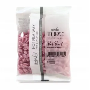 Italwax Topline Wosk Twardy Do Depilacji Pink Pearl 100 g