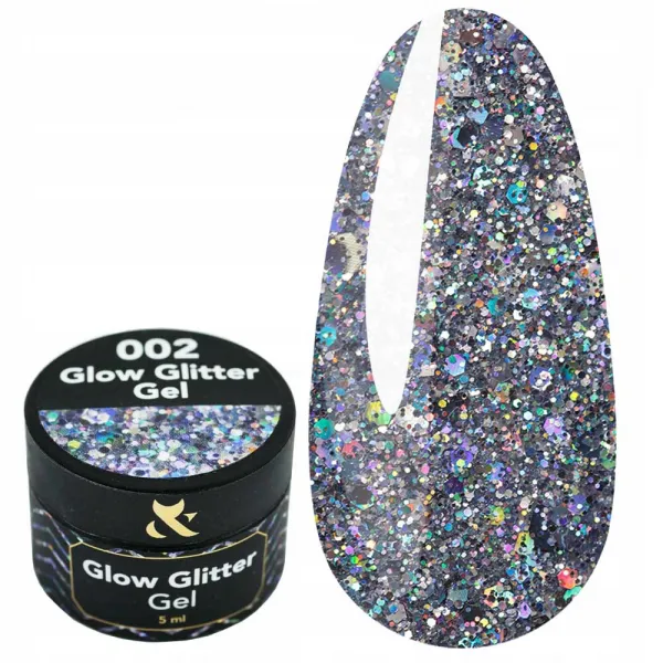 Fox Glow Glitter Gel 002 5 ml