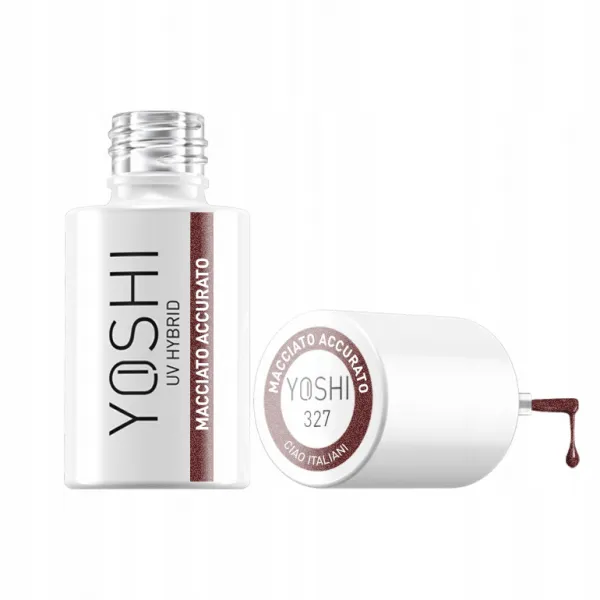 Yoshi Lakier Hybrydowy UV #327 Macciato Accurato 6 ml