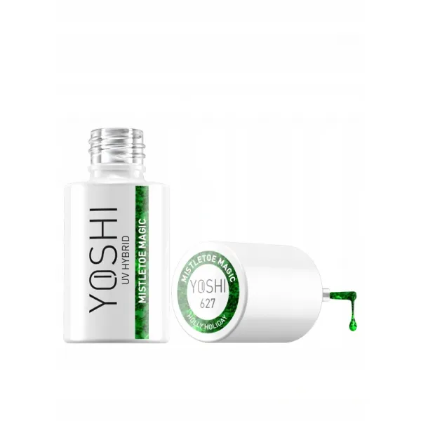 Yoshi Lakier Hybrydowy Holly Hollyday Nr 627 Mistletoe Magic 6 ml