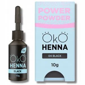 Oko Henna Do Brwi Power Powder 04 Black 10 g