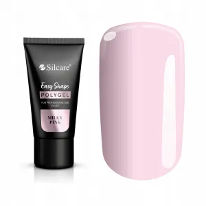 Silcare Akrylożel Polygel Acrylgel UV LED Easy Shape Milky Pink 30 g