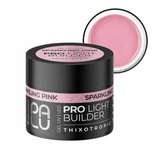 PALU ŻEL BUDUJĄCY PRO LIGHT BUILDER SPARKLING PINK 45G