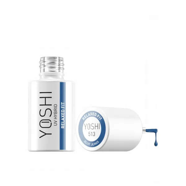 Yoshi Lakier Hybrydowy Blue Jeans 513 Relaxed Fit 6 ml