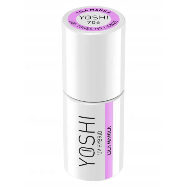 Yoshi Lakier Hybrydowy Los Tones Milliones 706 Lila Manila 6 ml