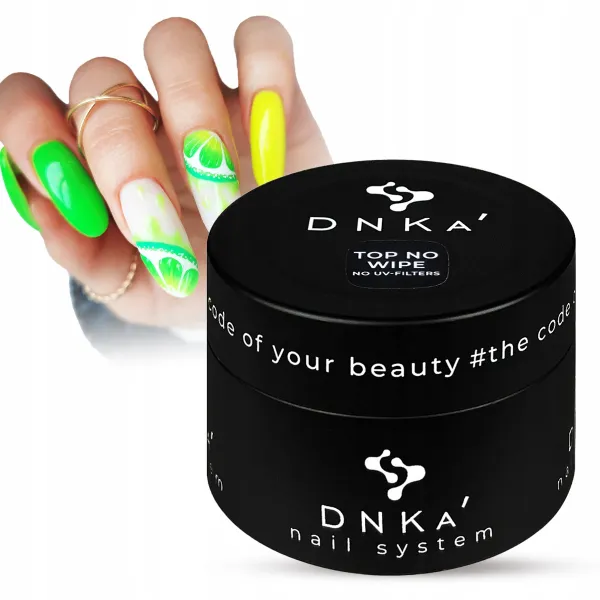 DNKa TOP NO WIPE top coat hybrydowy bez dyspersji 30 ml