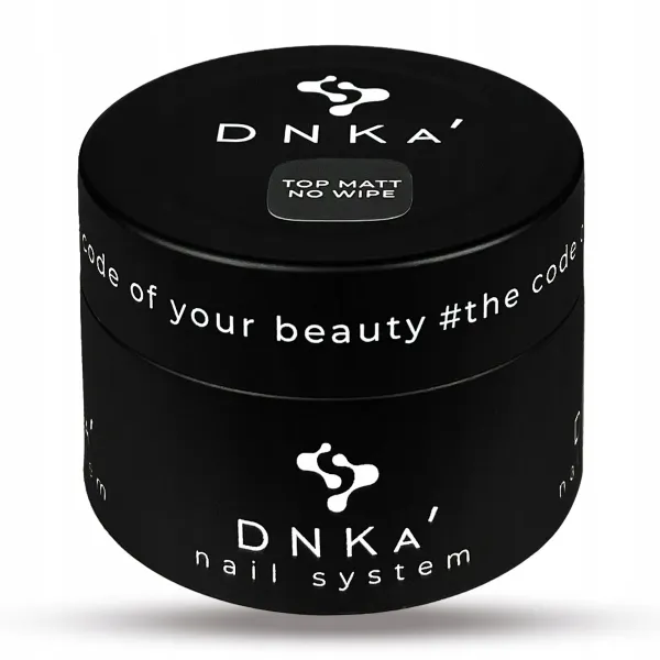 DNKa TOP NO WIPE MATT matowy top coat hybrydowy do paznokci 30 ml