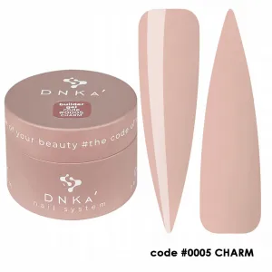 DNKA BUILDER GEL 0005 CHARM 30 ml ŻEL BUDUJĄCY NUDE