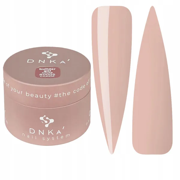 DNKA BUILDER GEL 0005 CHARM 30 ml ŻEL BUDUJĄCY NUDE