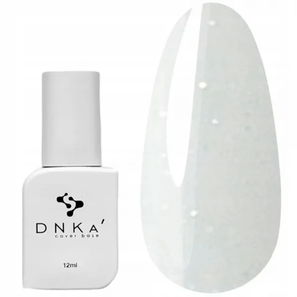 Baza DNKa Cover 045 mleczny z drobinkami opalowy star 12 ml