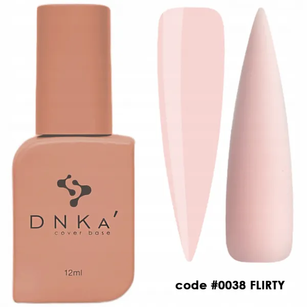 DNKa Cover Base 12 ml, 0038 NATURALNY RÓŻ