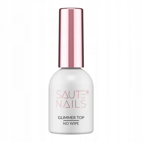 Saute Nails Glimmer Top No Wipe 8ml