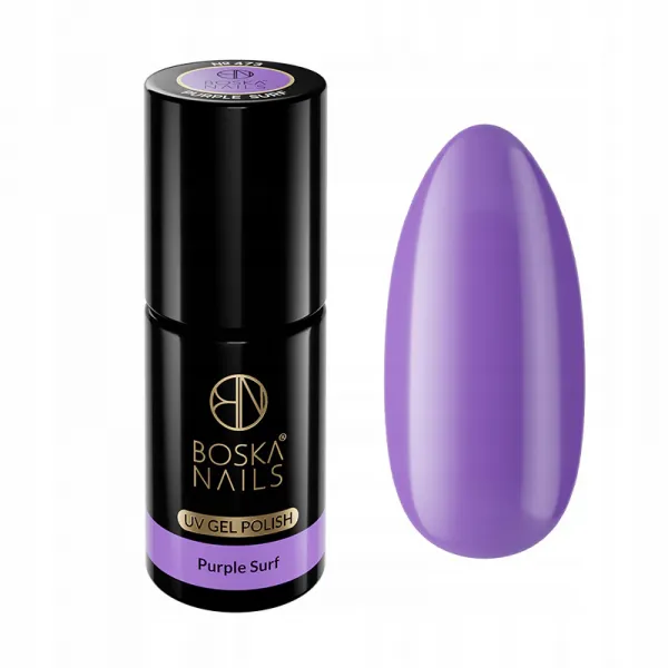 Boska Nails Lakier Hybrydowy 473 Purple Surf 6 ml