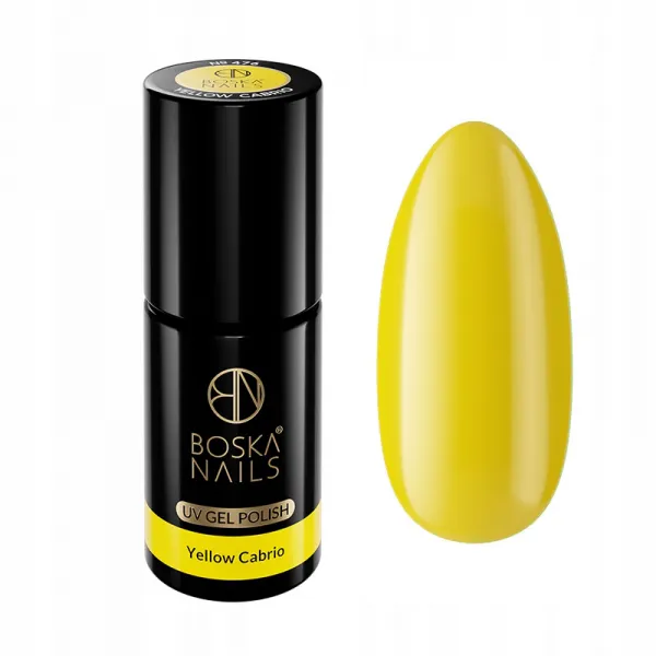 Boska Nails Lakier Hybrydowy 476 Yellow Cabrio 6 ml