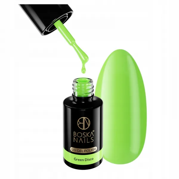 Boska Nails Lakier Hybrydowy 477 Green Disco 6 ml