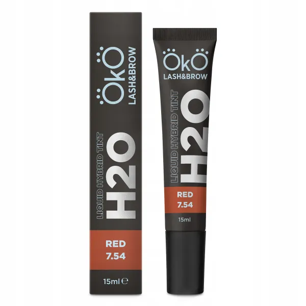 Oko Liquid Hybryd Tint H2O Farbka Do Brwi i Rzes Red 7.54 15 ml